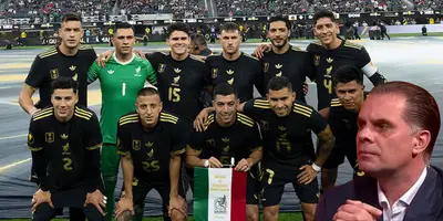 Jugadores previo a partido. Foto: Selección Mexicana