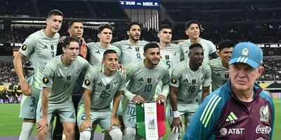 Jugadores previo a partido. Foto: Selección Mexicana