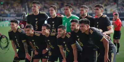 Jugadores previo a partido. Foto: Selección Mexicana