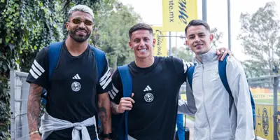 Jugadores previo a viaje. Foto: Club América