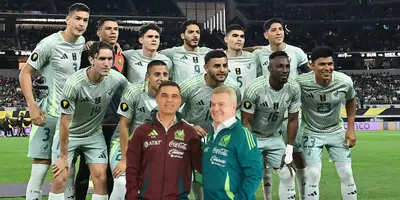 Jugadores previo vs Surinam. Foto: Selección Mexicana