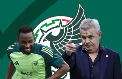 Julián Quiñones y Javier Aguirre/Foto Community Sports.