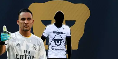 Keylor Navas junto a futbolista incógnito de Pumas / FOTO SKY SPORTS