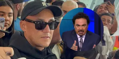 Keylor Navas junto a Hugo Sánchez / FOTO ESPN