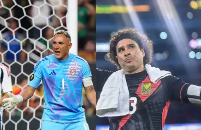 Keylor Navas y Guillermo Ochoa/Foto CONCACAF y Imago 7.