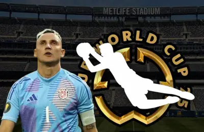 Keylor Navas y silueta de portero/Foto ZMG Sports.