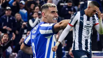 La despedida del Monterrey para el ''Mellizo'' de la mano de Germán Berterame