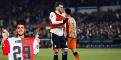 La mejor noticia que recibe Santi Giménez, antes del partido del Feyenoord