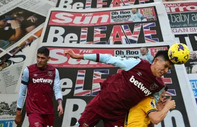 La reacción de la prensa con Edson.