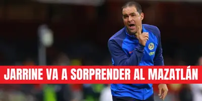 La sorpresa que André Jardine manda en el XI del América para enfrentar al Mazatlán