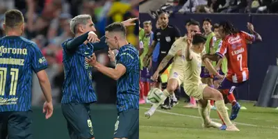 Las Águilas derrotaron en el partido de Ida al Atlético San Luis por 1-3