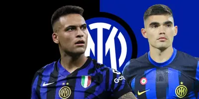 Lautaro Martínez junto a Johan Vásquez / FOTO TRANSFERMARKT