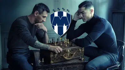 Lionel Messi y Cristiano Ronaldo / Foto: GROK