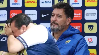 Los dos futbolistas que Lema perdió en la victoria contra Santos.