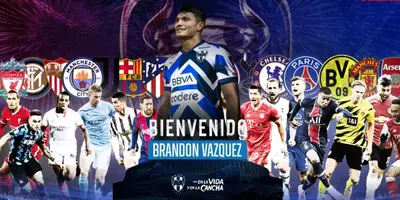 Los equipos de Europa que támbien andaba tras la estrella Brandon Vázquez, y que rechazó por Monterrey