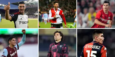 Los mexicanos en Europa enfrentan partidos muy importantes este fin de semana