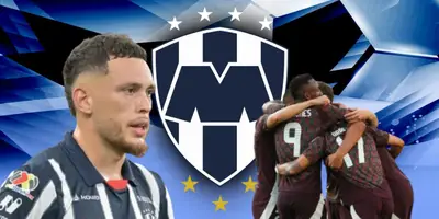 Lucas Ocampos junto a futbolistas del Tri / FOTO GETTY IMAGES