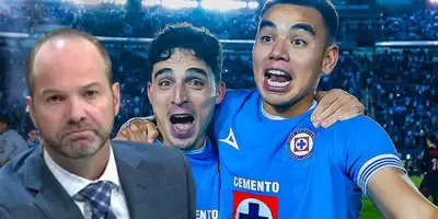 Luis García Postigo en el Cruz Azul vs Toluca / FOTO SOY FÚTBOL