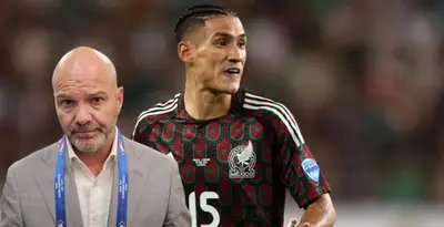 Luis García Postigo junto a Uriel Antuna / FOTO SOPITAS