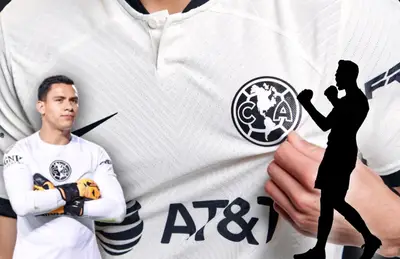 Luis Malagón y silueta de portero/ Foto ESTO.