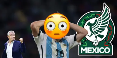 Luka Romero tapado. Foto: Fútbol Total