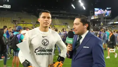 Malagón en charla posterior al partido, captura de TUDN.