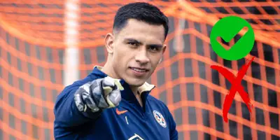 Malagón en entrenamiento con América. Foto: Club América