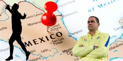 Mapa de México tomado de Canva, con Jardine al frente