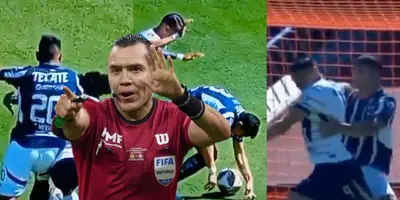 Marco Antonio Ortiz en el Monterrey vs Pumas / FOTO QUINTO PARTIDO