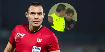 Marco Antonio Ortiz junto a Lionel Messi / FOTO ESTO