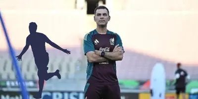 Márquez en entrenamiento del Tri. Foto: Informado.mx