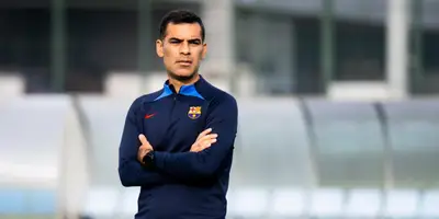 Márquez en partido con Barca B. Foto: Infobae