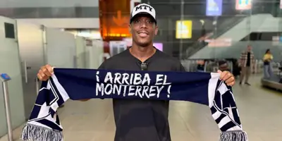 Martial en llegada. Foto: TV Azteca