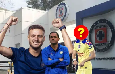 Martín Anselmi, André Jardine y jugador incógnito/ Foto Fútbol Total.