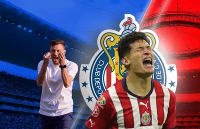 Martín Anselmi gritando y Jesús Orozco llorando/Foto Vitis.