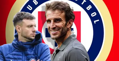 Martín Anselmi junto a Iván Alonso / FOTO ESPN