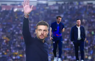 Martín Anselmi, Víctor Velázquez e Iván Alonso/ Foto El Universal.