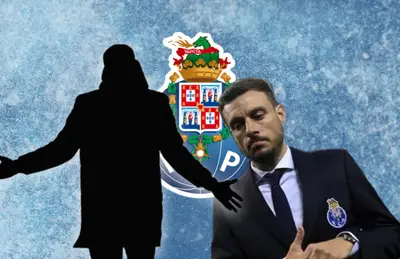 Martín Anselmi y Abel Ferreira en forma de silueta/Foto Target Scouting.