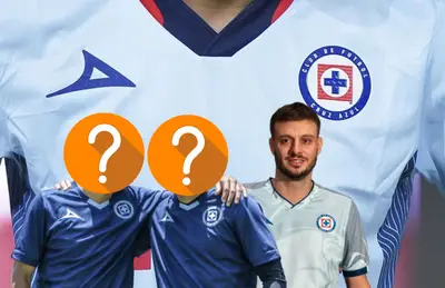 Martín Anselmi y dos futbolistas con el rostro tapado/ Foto El Universal.