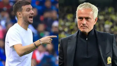 Martín Anselmi y José Mourinho / Foto: BeSoccer