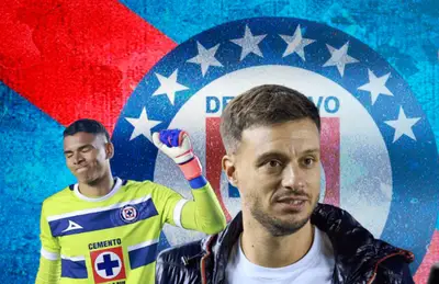 Martín Anselmi y Kevin Mier haciendo muecas/Foto W Deportes.