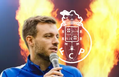 Martín Anselmi y logo del Porto/ Foto ArtStation.