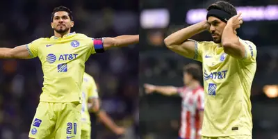 Martín comenzó la jugada del único gol de las Águilas en el partido de Vuelta.