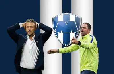 Martín Demichelis con manso en la cabeza y André Jardine contento/Foto Nike.