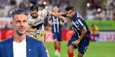 Martín Demichelis en el Monterrey vs Pumas / FOTO EL PORVENIR