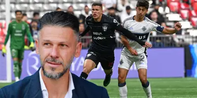 Martín Demichelis en el Whitecaps vs Rayados / FOTO GETTY IMAGES