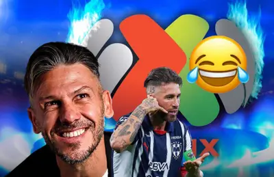Martín Demichelis, Sergio Ramos y emoji riendo/ Foto Marca.