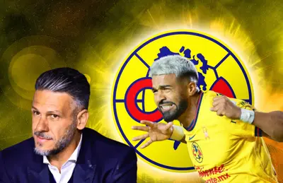 Martín Demichelis y Rodrigo Aguirre festejando/Foto Wallpapers.com