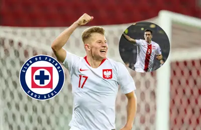 Mateusz Bogusz y Robert Lewandowski/Foto Transfermarkt.