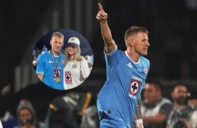 Mateusz Bogusz y su pareja/Foto East News.